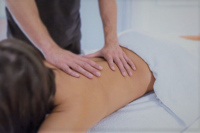 eine massage erhalten